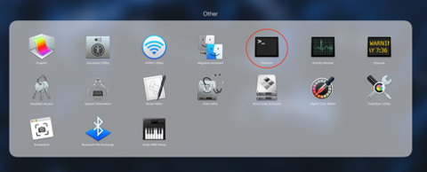 Applications Menu