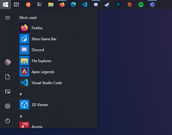 Start Menu