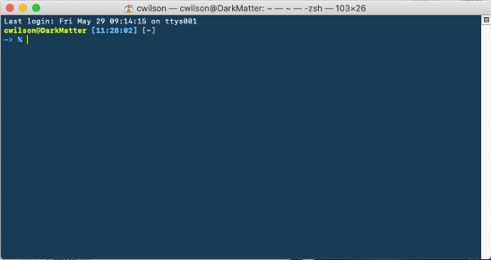 Terminal Window